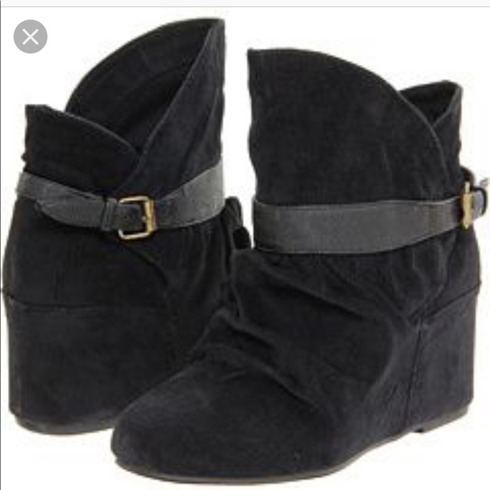 ALDO black booties